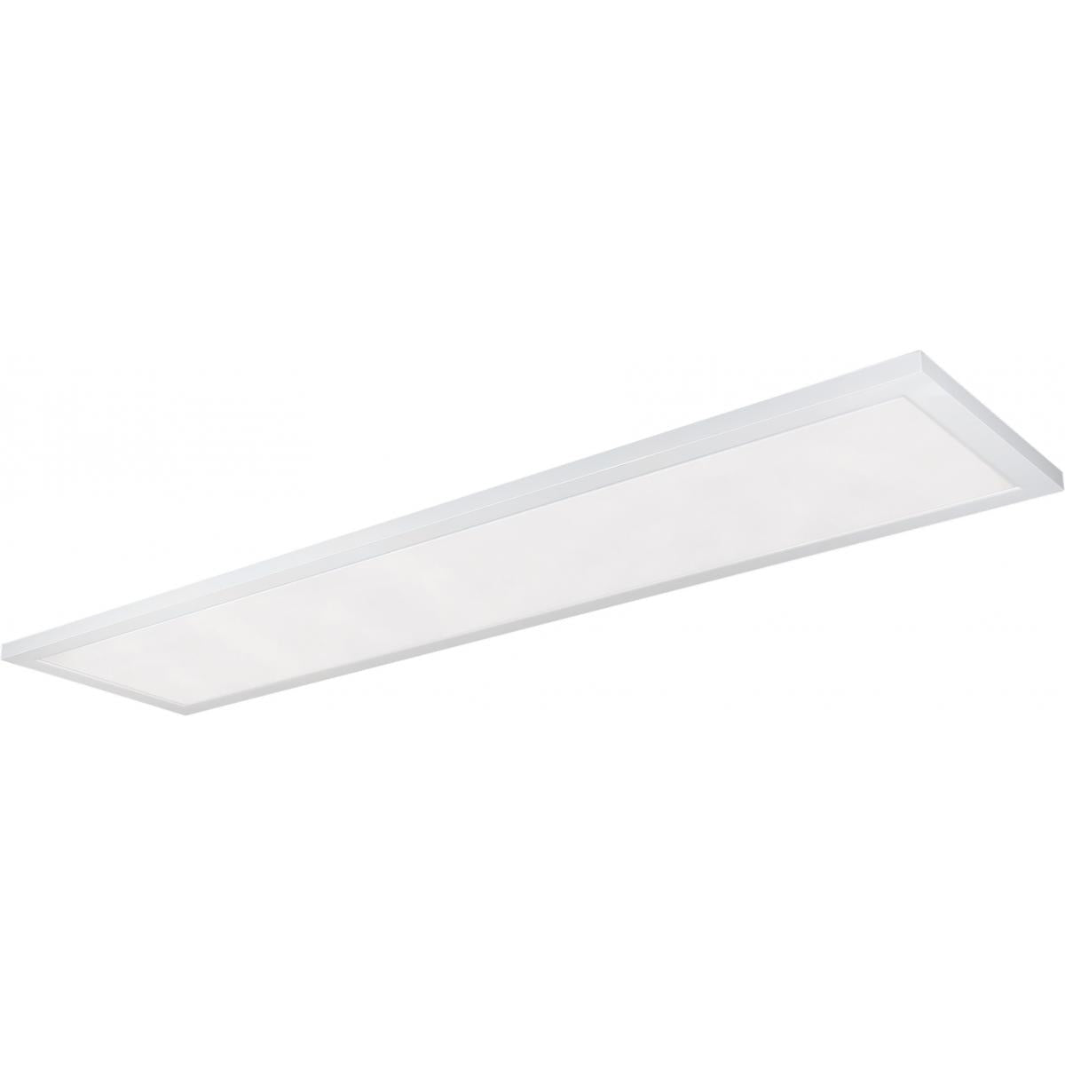 Replacement for Satco 62-1254 45W 12 in. x 48 in. Surface Mount LED Fixture 4000K 90 CRI Low Profile White Finish 120/277V - NOW 62/1775