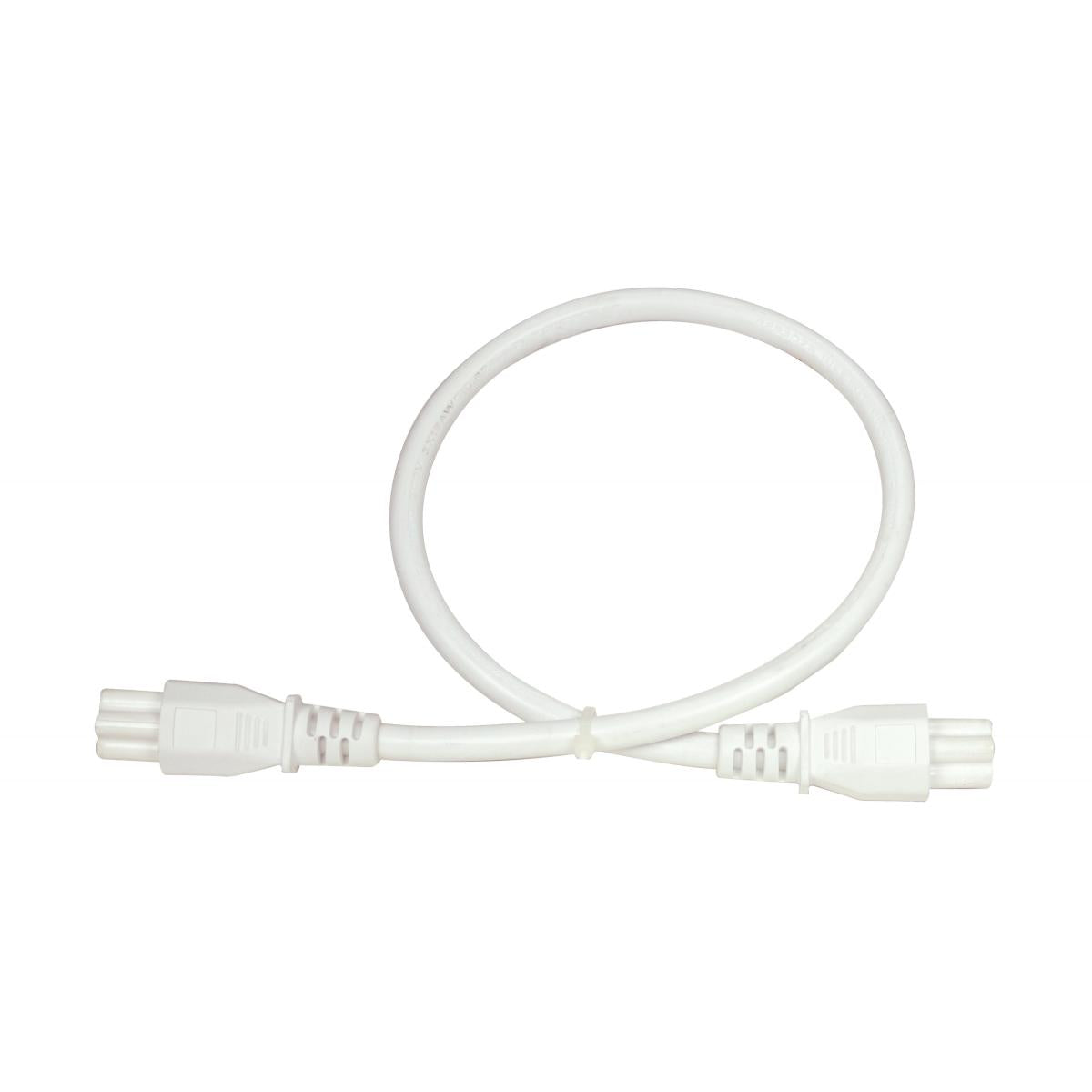 Satco 65-1108 8 In. Male/Male Joiner for LED connectable strip light fixtures