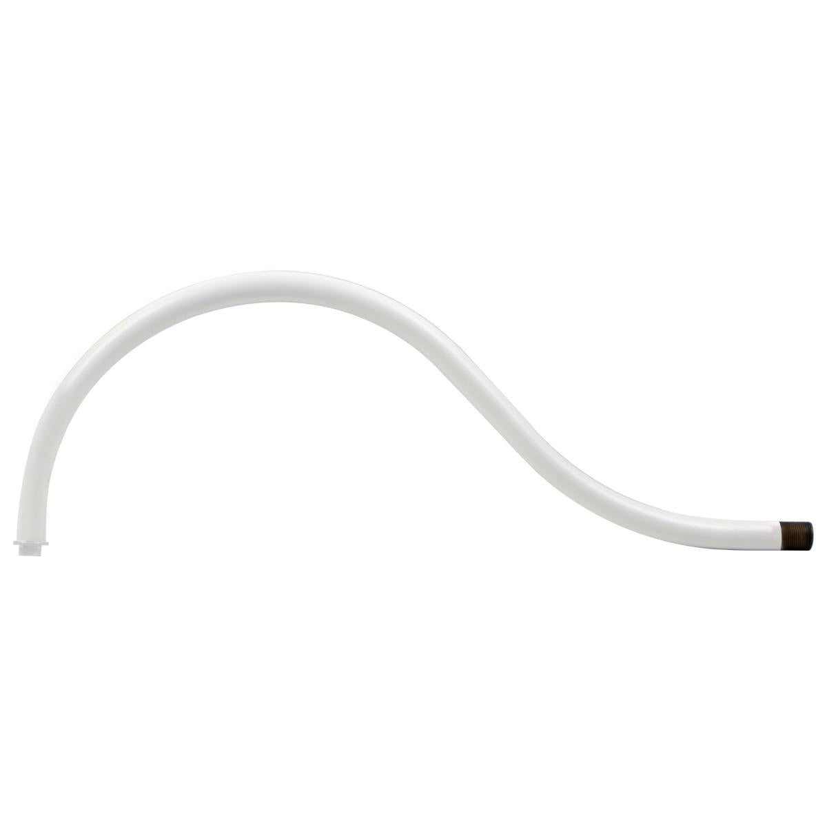 Satco 65-657 LED Gooseneck 24 in. Accessory Arm; White Finish