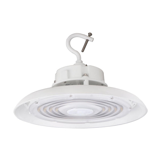 Satco 65-793R1 150W UFO LED High Bay  20850 Lumens 4000K 120-277 Volt 0-10V Dimmable White Finish
