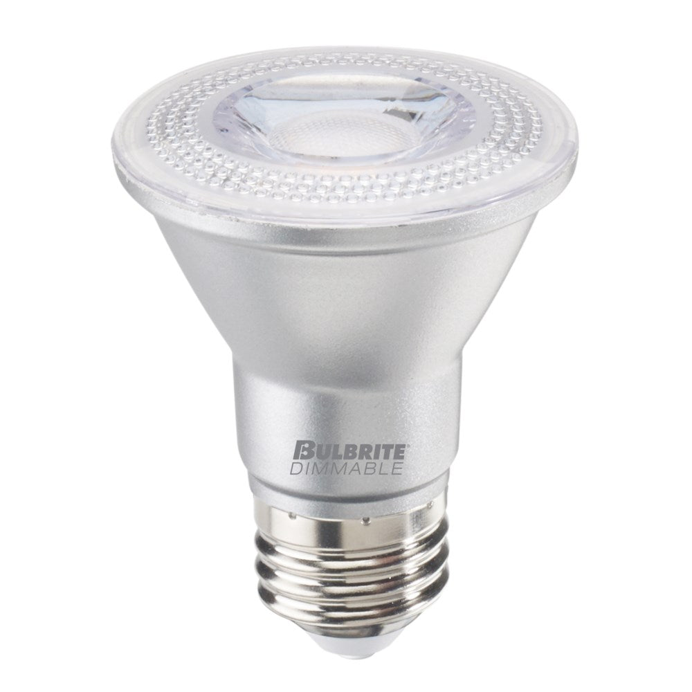 Bulbrite 772266 LED6PAR20/FL40/930/WD/2 6.5W LED PAR20 3000K 90CRI FLOOD WET DIMMABLE