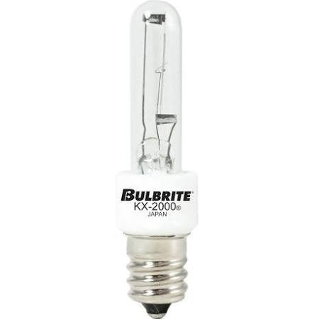 Bulbrite 473020 KX20CL/E12 20 Watt Krypton/Xenon Clear Candelabra Base 120 Volt