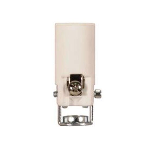 Satco 80-1893 Candelabra - Porcelain Sockets w/Paper Liner