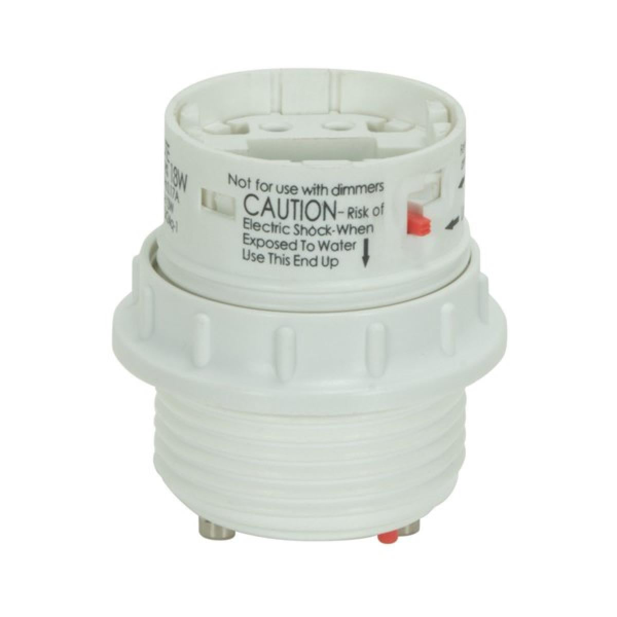 Satco 80-2074 Phenolic w/Uno Ring G24q-2 & GX24q-2 0.23A