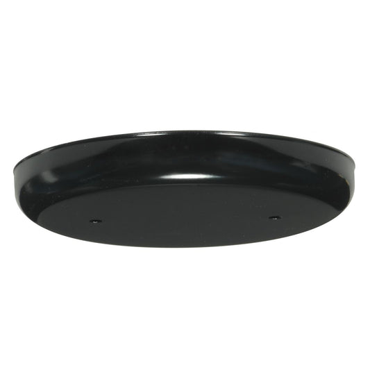 Satco 90-119 Blank Up Kit Black Finish 5" Diameter 2-8/32 Bar Holes Includes Hardware