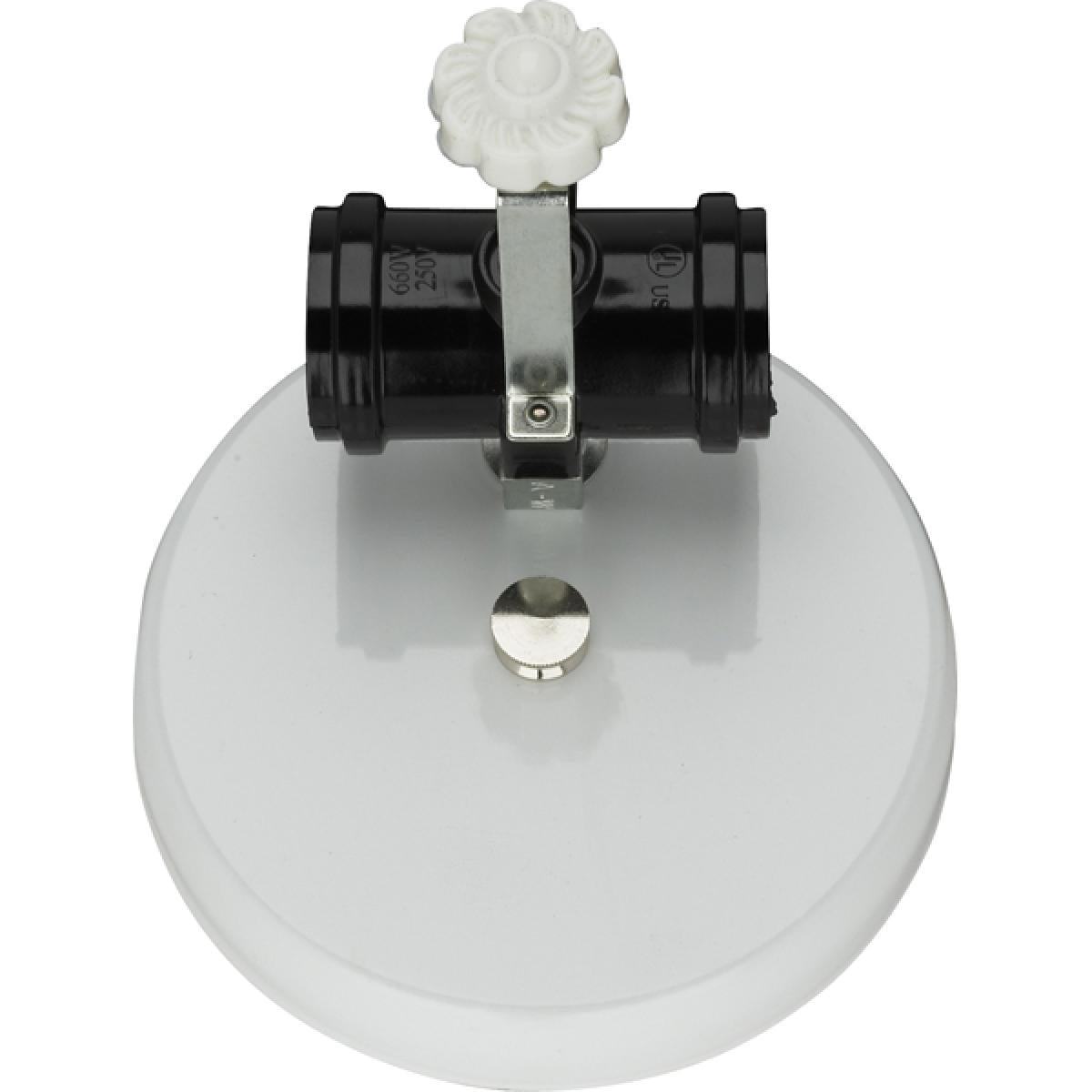 Satco 90-1306 2-Light U-Channel Glass Holder 2 Light For Use With 14" U-Bend Glass Includes Hardware