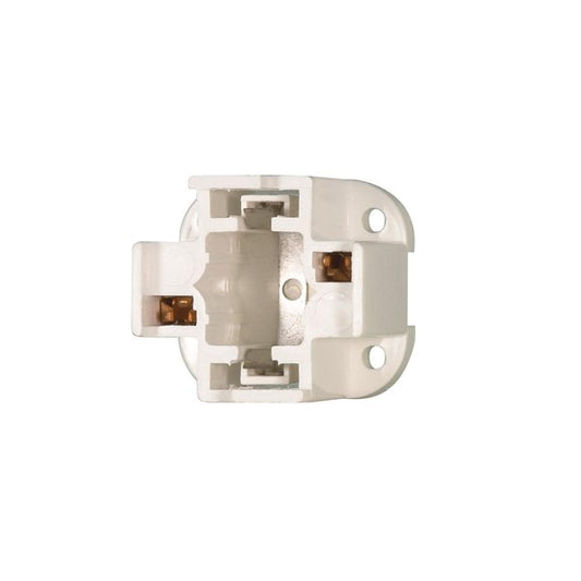 Satco 90-1547 18W Vertical Screw Down Socket 2-Pin Lamps G24D-2 And GX24D-2 Base For: CF18DD And CF18DT 75W 600V