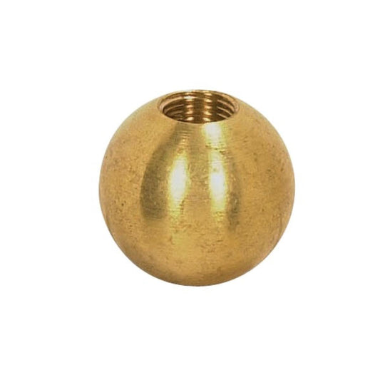 Satco 90-1628 Brass Ball 3/4" Diameter 1/8 IP Tap Unfinished