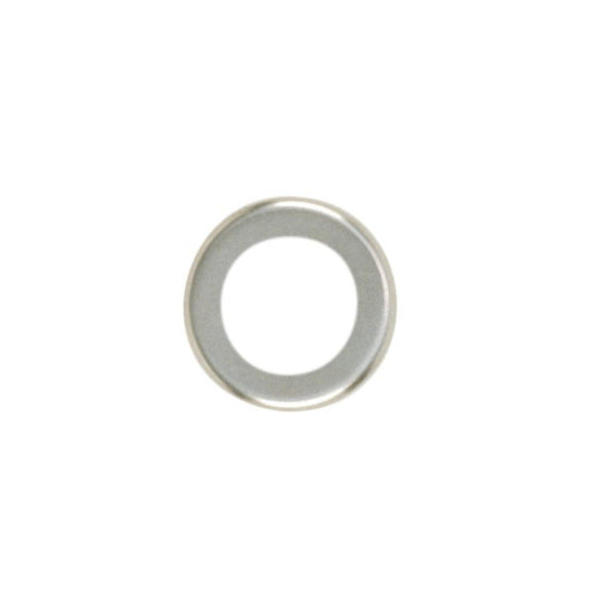 Satco 90-1835 Steel Check Ring Curled Edge 1/4 IP Slip Unfinished 2" Diameter