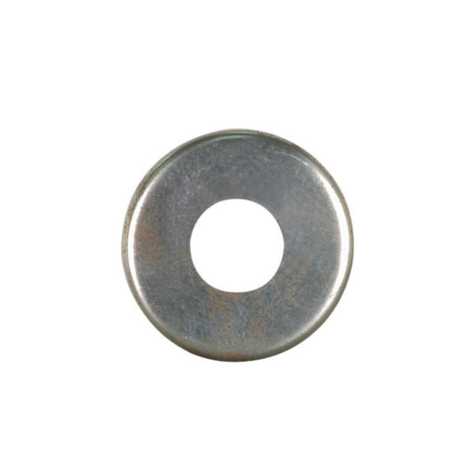 Satco 90-2052 Steel Check Ring Curled Edge 1/8 IP Slip Unfinished 5/8" Diameter