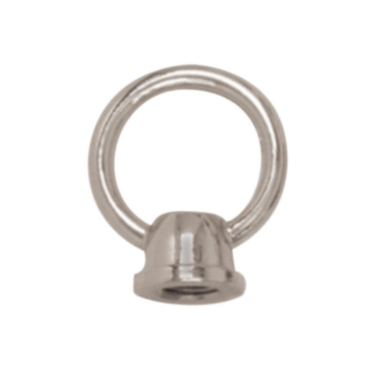 Satco 90-2515 1-1/2" Female Loop 1/8 IP With Wireway 10lbs Max Brushed Nickel Finish