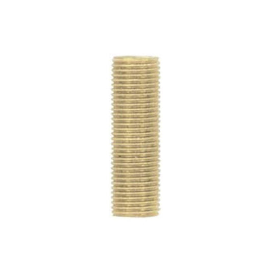 Satco 90-5007 1/8 IP Steel Yellow Zinc Plated 7/8" Length 3/8" Wide