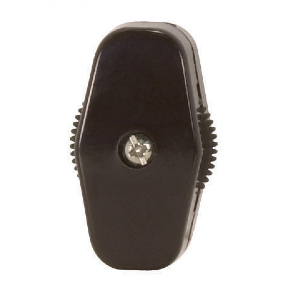 Satco 90-506 On-Off Cord Switch For 18/2 SPT-1 6A-125V, 3A-250V, 3A-120V, 3A-125V Brown Finish