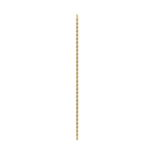 Satco 90-5201 1/8 IP Steel Yellow Zinc Plated 48" Length 3/8" Wide