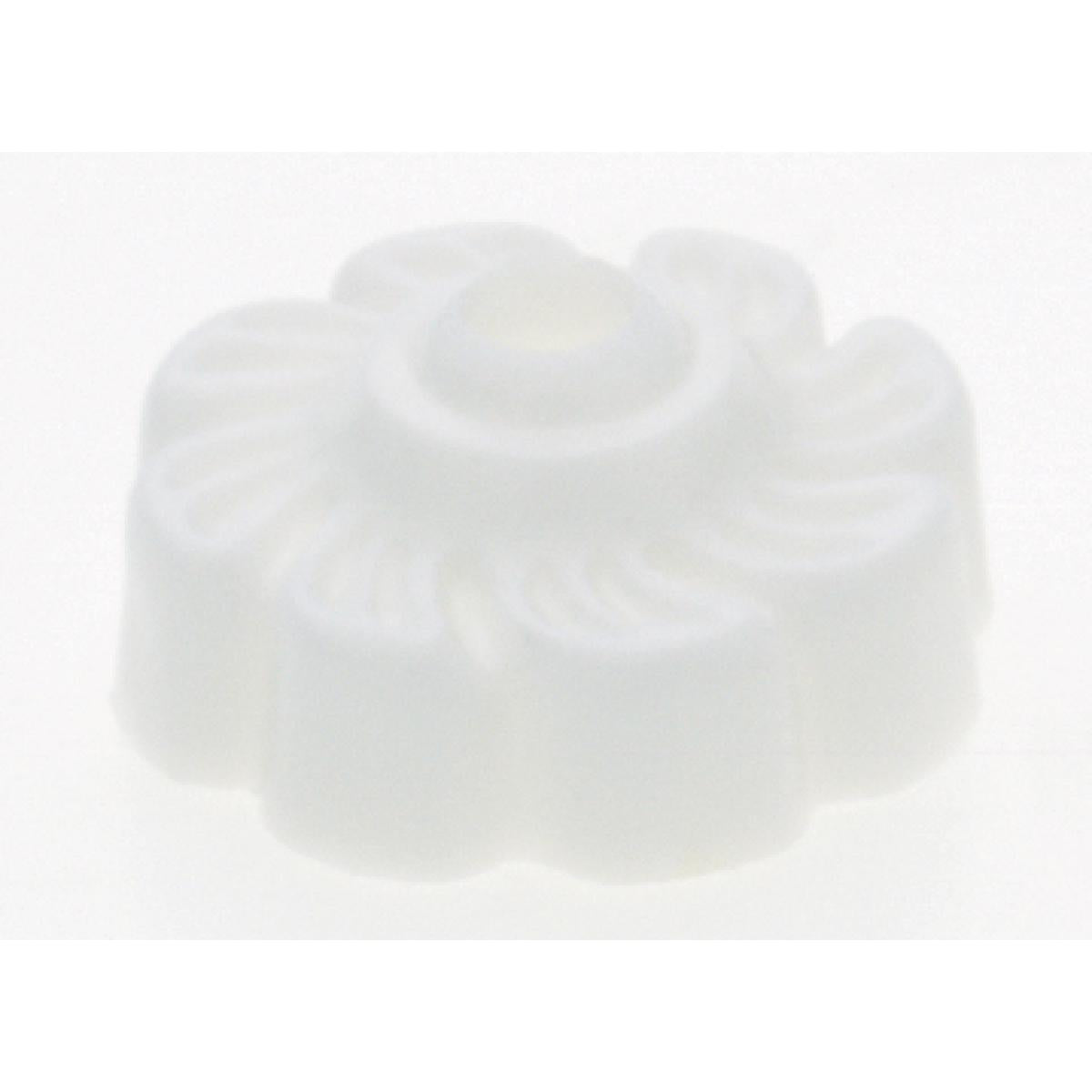 Satco 90-822 Plastic Lock-Up Cap 1/8 IP 1" Diameter White Finish