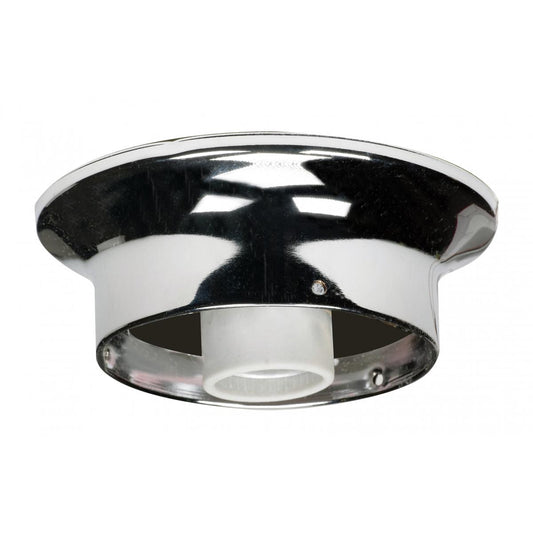 Satco 90-840 3-1/4" Wired Holder Chrome Finish Includes Hardware 60W Max