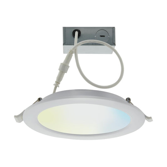 Replacement for Satco S11262 12 Watt LED Direct Wire Downlight 6 Inch Tunable White Round Starfish IOT 120 Volt 850 Lumens - NOW S11562