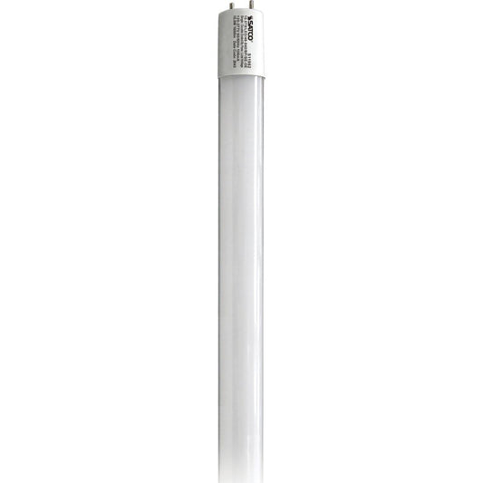 Satco S11962 10.5 Watt T8 LED 4Ft 4000K Medium Bi Pin base Type B Ballast Bypass Single or Double Ended Wiring