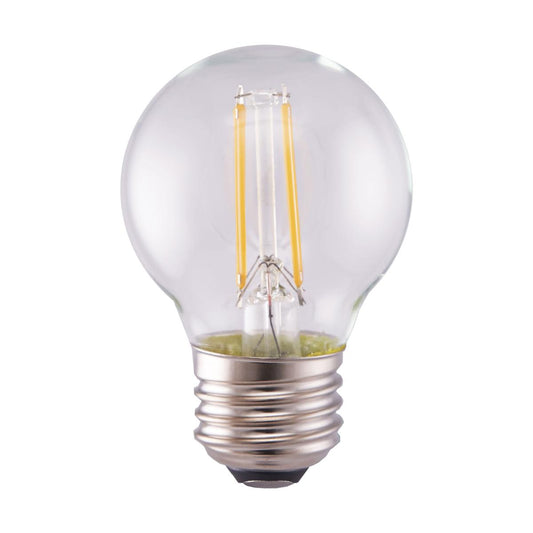 Replacement for Satco S12102 5.5 Watt G16 1/2 LED Clear Medium base 2700K 500 Lumens 120 Volt - NOW S21220