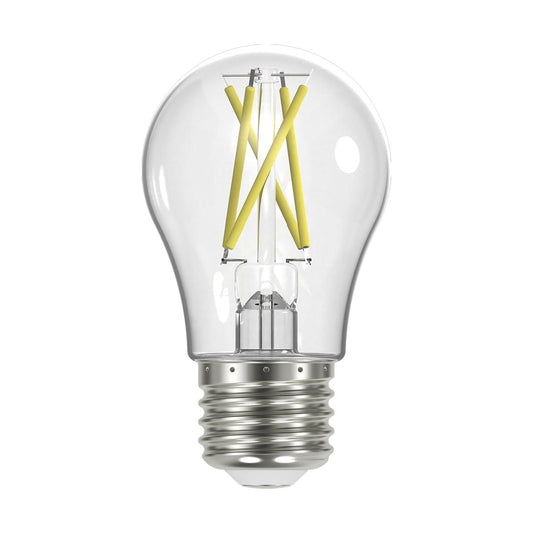 Satco S12400 5 Watt LED A15 Clear Medium Base 2700K 90 CRI 120 Volt