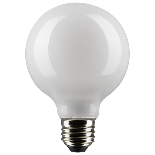 Satco S21231 4.5 Watt G25 LED; White; Medium base; 90 CRI; 3000K; 120 Volt