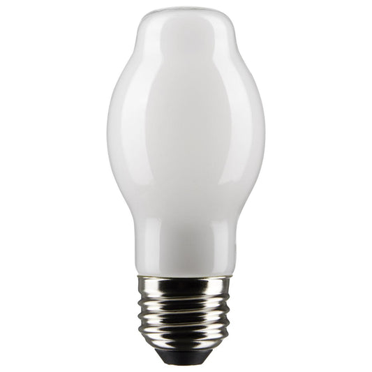 Satco S21339 8 Watt BT15 LED; White; Medium base; 90 CRI; 5000K; 120 Volt