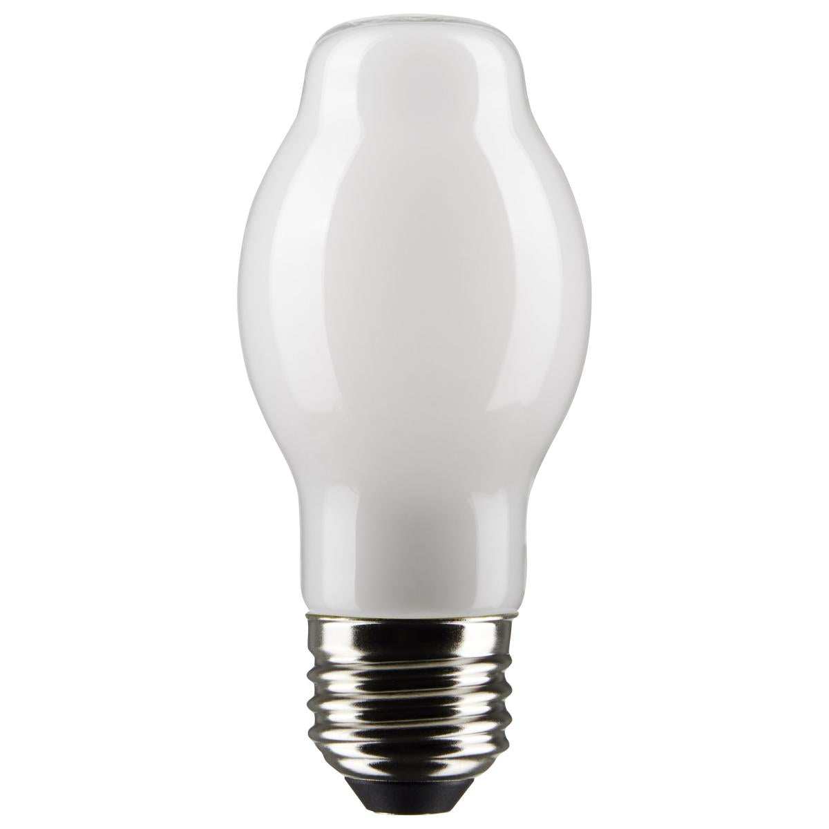 Satco S21337 8 Watt BT15 LED; White; Medium base; 90 CRI; 2700K; 120 Volt