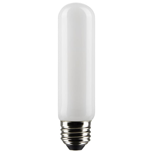 Satco S21352 8 Watt T10 LED; Frost; Medium base; 90 CRI; 2700K; 120 Volt