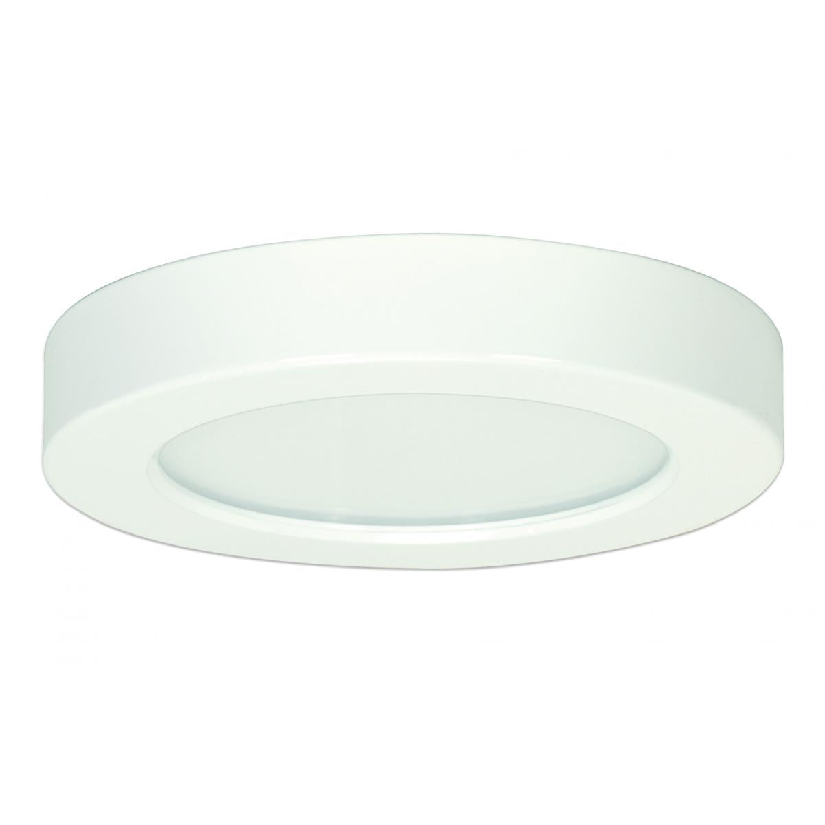 Replacement for Satco S21502 10.5 watt 5.5" Flush Mount LED Fixture 5000K Round Shape White Finish 120 volts - NOW 62/1700