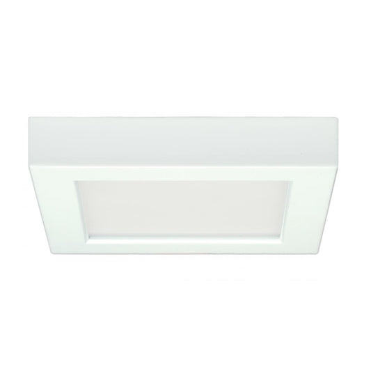 Replacement for Satco S21506 10.5 watt 5.5" Flush Mount LED Fixture 5000K Square Shape White Finish 120 volts - NOW 62/1704