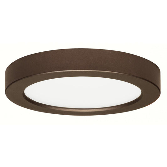 Replacement for Satco S21507 13.5 watt 7" Flush Mount LED Fixture 3000K Round Shape Bronze Finish 120 volts - NOW 62/1712