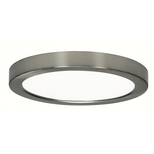Replacement for Satco S21520 13.5 watt 7" Flush Mount LED Fixture 5000K Round Shape Brushed Nickel Finish 120 volts - NOW 62/1713