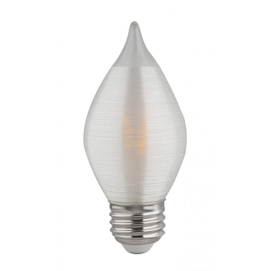 Replacement for Satco S2715 60W 120V C15 Satin Spun E26 Base Incandescent - NOW LED 40W S22713