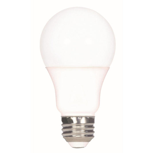 Satco S25011 9.2 Watt A19 LED 2700K Medium base 220 deg. Beam Angle 12V-24VAC 12V-34VDC