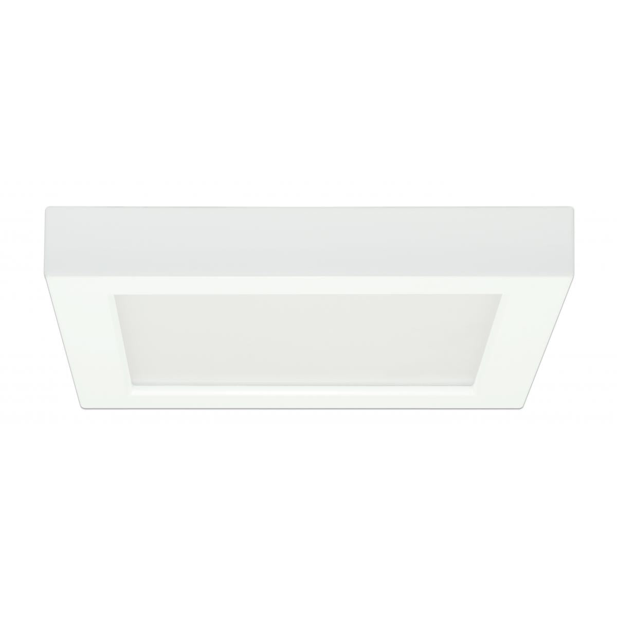 Replacement for Satco S29332 13.5 watt 7" Flush Mount LED Fixture 2700K Square Shape White Finish 120 volts - NOW 62/1714