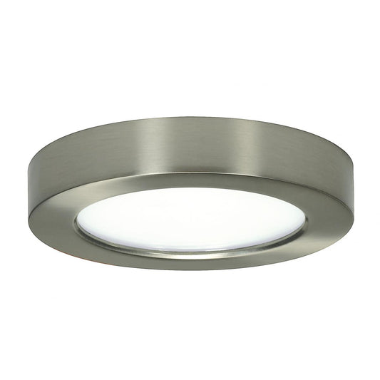 Replacement for Satco S29359 10.5 watt 5.5" Flush Mount LED Fixture 3000K Round Shape Brushed Nickel Finish 120 volts - NOW 62/1703