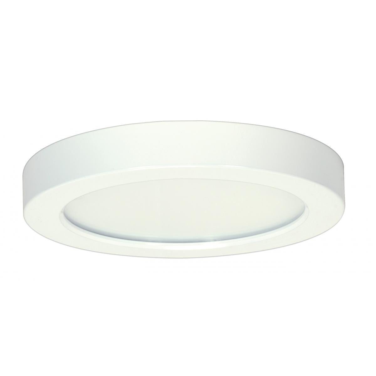 Replacement for Satco S29367 13.5 watt 7" Flush Mount LED Fixture 3000K Round Shape White Finish 120 volts 0-10V Dimming - NOW 62/1746