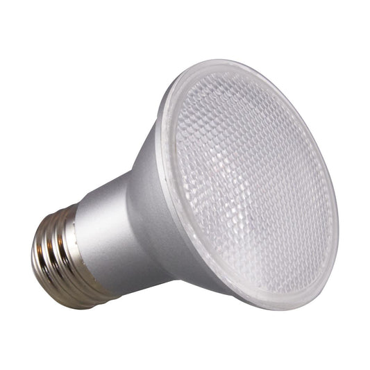 Satco S29400 6.5 Watt PAR20 LED 2700K 25 deg. Beam Angle Medium base 120 Volt