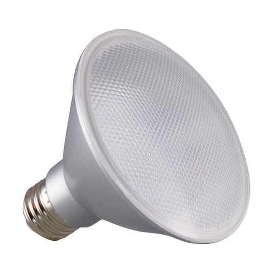Satco S29421 12.5 Watt PAR30SN LED 3000K 60 deg. Beam Angle Medium base 120 Volt