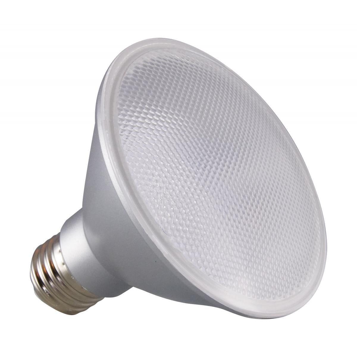 Satco S29423 12.5 Watt PAR30SN LED 4000K 60 deg. Beam Angle Medium base 120 Volt