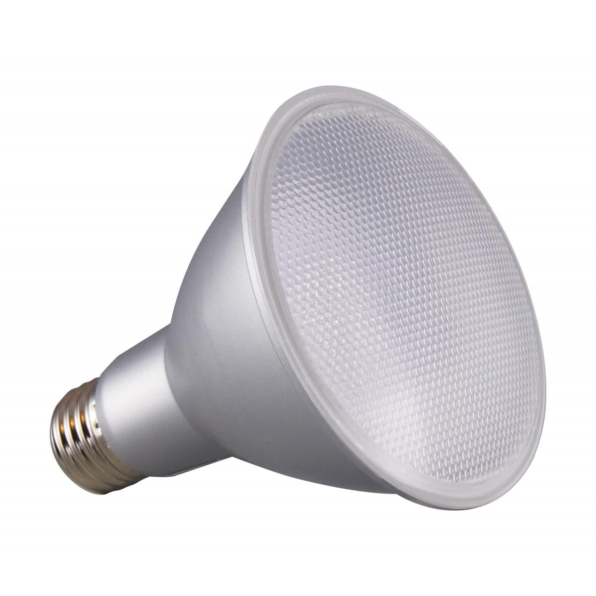 Satco S29431 12.5 Watt PAR30LN LED 3000K 40 deg. Beam Angle Medium base 120 Volt