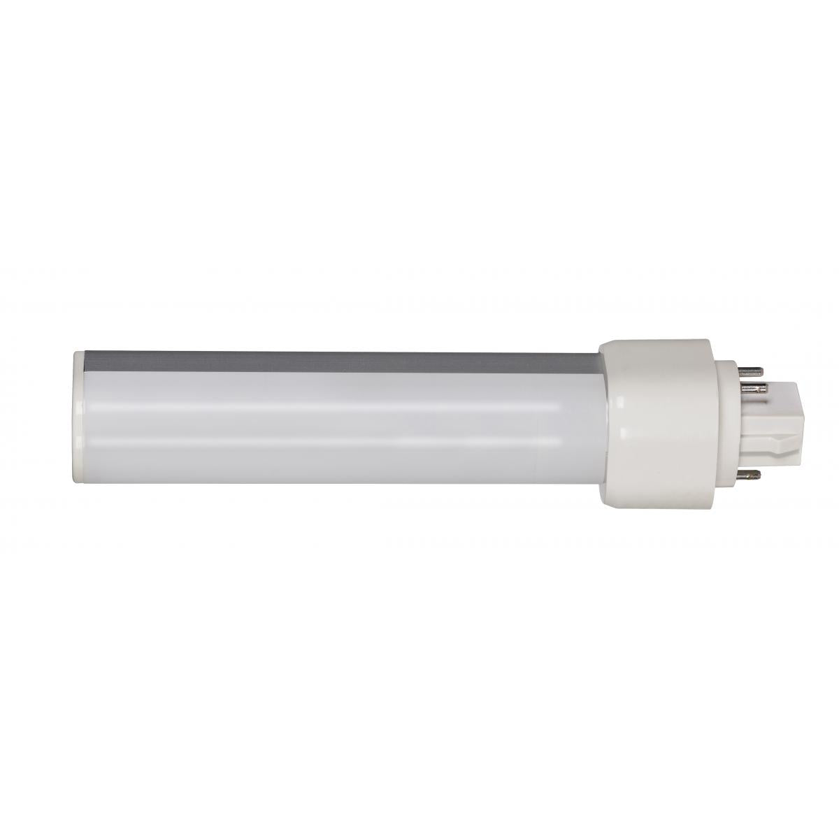 Satco S29853 9 Watt LED PL 4-Pin 5000K 1100 Lumens G24q base 50000 Average rated hours 120 Deg. Beam Angle Type A Ballast dependent