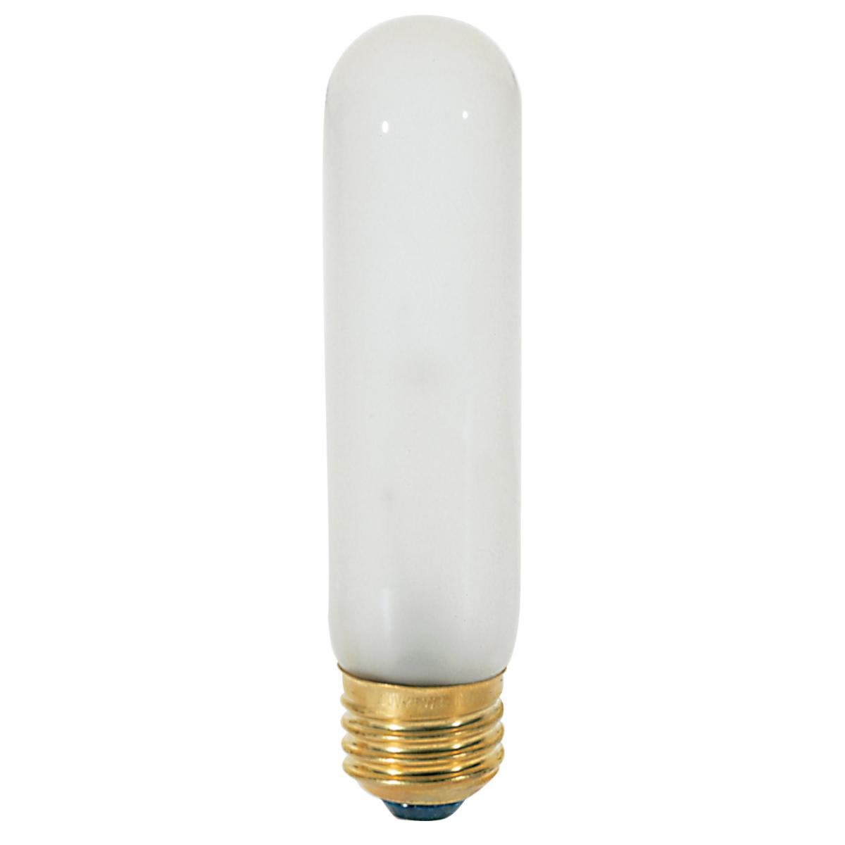 Satco S3701 25T10/F 25 Watt 120 Volt T10 Medium Base Frost Tubular