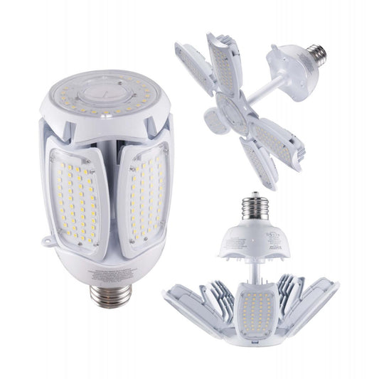Satco S39799 60 Watt LED HID Replacement 2700K Mogul extended base Adjustable Beam Angle Type B Ballast Bypass100-277 Volt