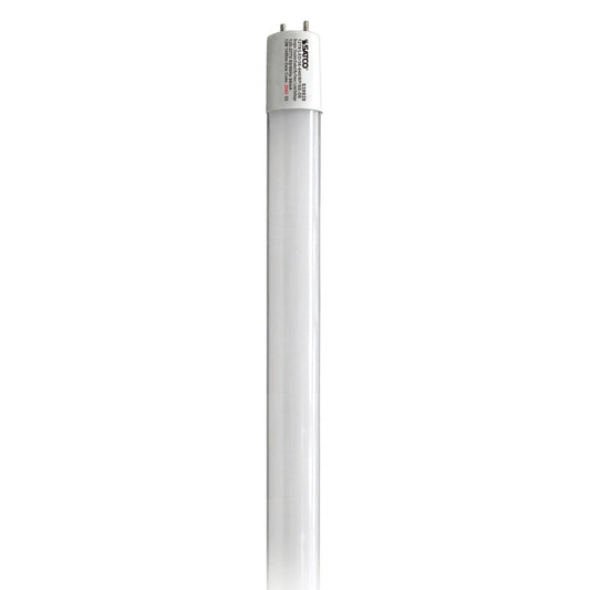 Satco S39928 12 Watt T8 LED 3Ft 4000K Medium Bi Pin base Type B Ballast Bypass Single or Double Ended Wiring