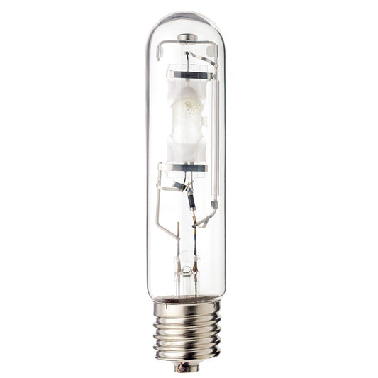Satco S4868 MS250W/HOR/T15/3K 250 Watt Metal Halide HID Mogul base T15 Clear 65 CRI 3200K