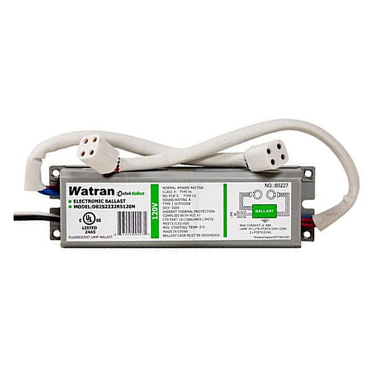 Satco S5298 MB1X22&32/W SOCKET # of lamps: 2 FC8 & FC12 Circline Instant Start, < 10% THD, Dedicated Voltage Ballast