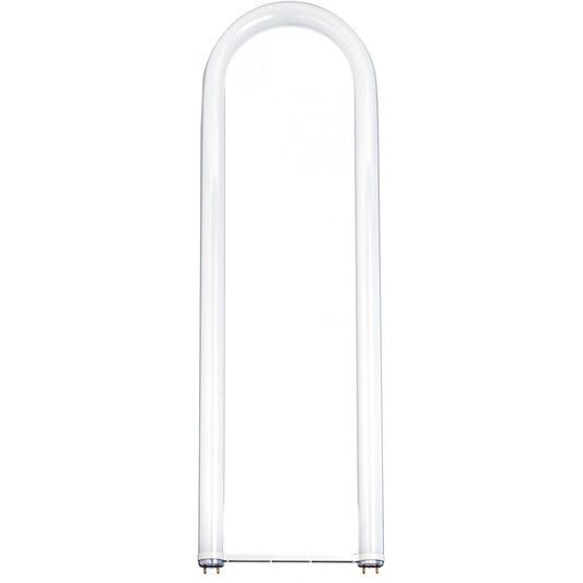 Satco S6557 FBO32T8/835/6 32 Watt T8 U-Bend Fluorescent 3500K Neutral White 82 CRI Medium Bi Pin base