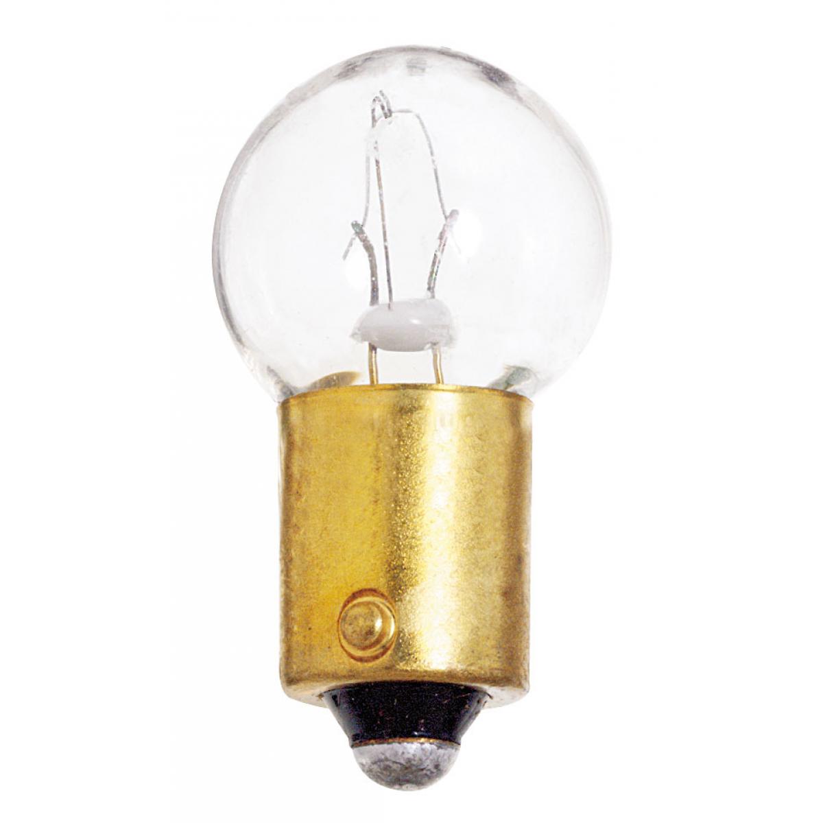 Satco S6950 97 9.32 Watt miniature G6 5000 Average rated hours Bayonet Single Contact Base 13.5 Volt