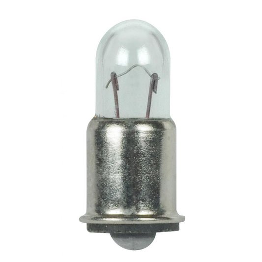 Satco S7113 328 1.2 Watt miniature T1 3/4 1000 Average rated hours Midget Flange base 6 Volt